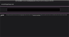 Desktop Screenshot of everythingcheap.com